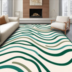Organic Wave Pattern Rug