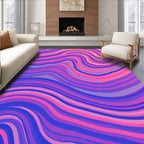 Vibrant Swirling Color Harmony Rug