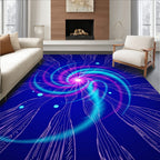 Radiant Swirl Outline Design Rug