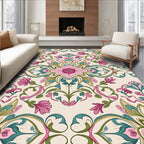 Vintage Floral Paisley Design Rug