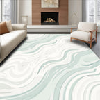 Cool Abstract Swirl Pattern Rug