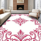 Baroque Swirls Flourish Design Rug