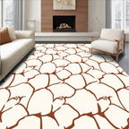 Organic Stone Patterned Design Rug