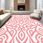Organic Swirls Patterned Rug