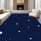 Night Sky Dot Abstract Rug