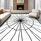 Radial Web Design Rug