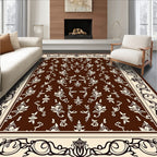 Baroque Damask Pattern Rug