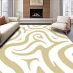 Golden Swirl Classic Pattern Rug