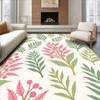 Branches And Berries Floral Whimsy Rug