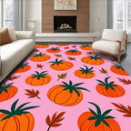 Pumpkin Patch Pattern Rug