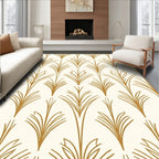 Art Deco Feather Style Rug