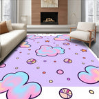 Pastel Cloud Candy Dreamscape Pattern Rug