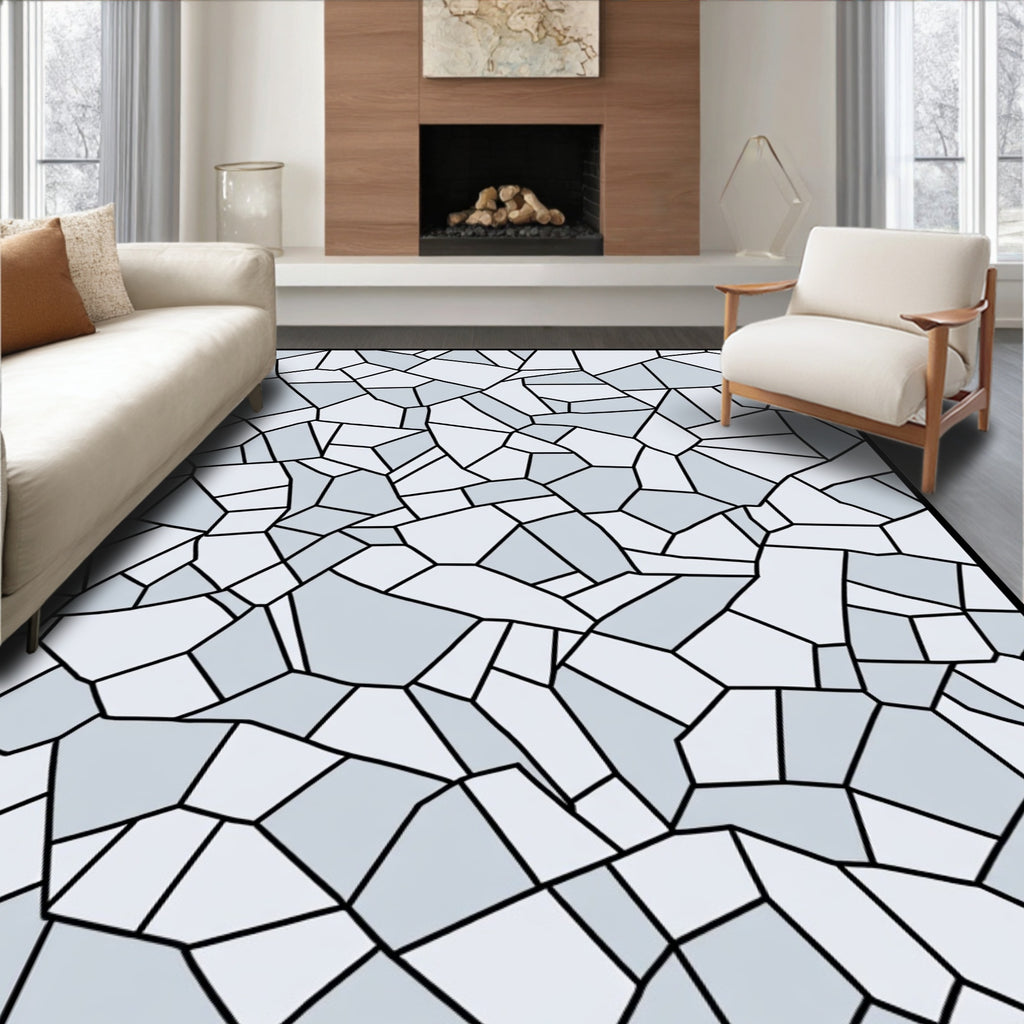 Tessellated Stone Pattern Rug