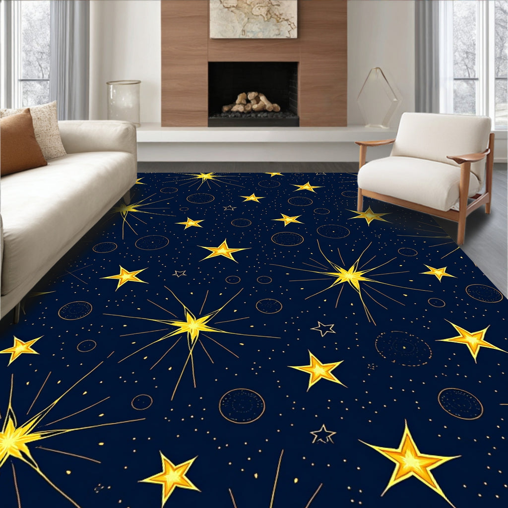 Celestial Starry Night Rug