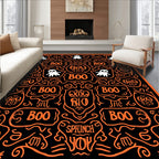 Spooky Ghost Boo Pattern Rug
