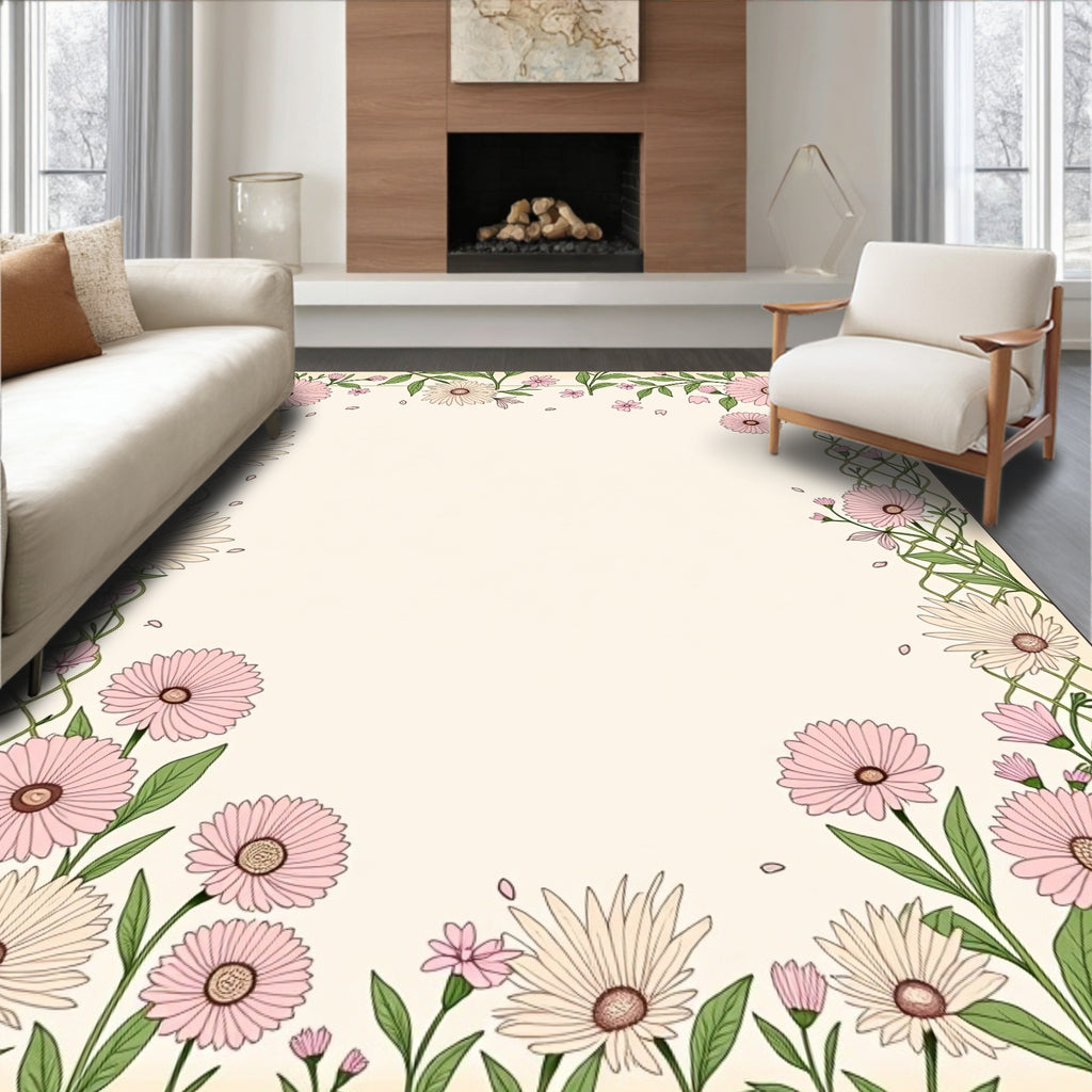 Floral Ivy Vine Delightful Design Rug