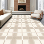 Minimalist Grid Pattern Design Rug