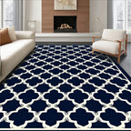 Classic Quatrefoil Pattern Rug