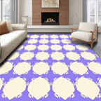 Geometric Floral Shape Pattern Design Rug